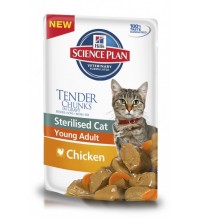 Hill's Young Adult Sterilised Cat Chicken 85 гр