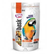 LoLo Pets корм для крупных попугаев полнорационный 350г