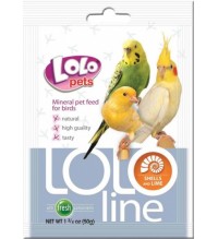 LoLo Pets Lololine для птиц ракушки и кальций 50г